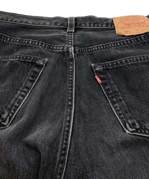 LEVI'S（リーバイス）LEVI'S (リーバイス) 後染め501デニムパンツ ブラック サイズ:W33×L32の古着・服飾アイテム