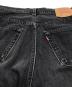 中古・古着 LEVI'S (リーバイス) 後染め501デニムパンツ ブラック サイズ:W33×L32：15000円