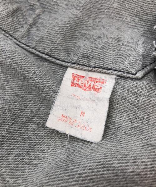 LEVI'S（リーバイス）LEVI'S (リーバイス) デニムジャケット グレー サイズ:Mの古着・服飾アイテム