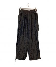 ticca（ティッカ）の古着「レオパードジャガードパンツ」｜ブラウン