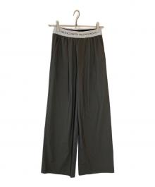 PROTAGONIST（プロタゴニスト）の古着「クールタッチ ウエストロゴパンツ」｜グレー