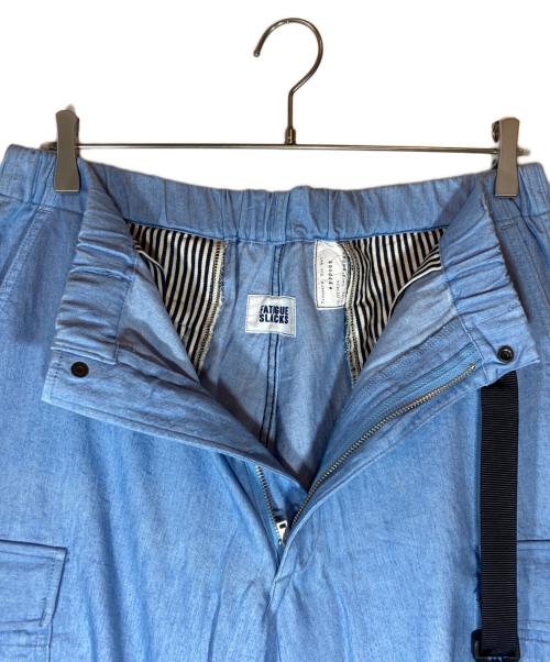 CORONA（コロナ）CORONA (コロナ) FATIGUE SLACKS ブルー サイズ:Lの古着・服飾アイテム