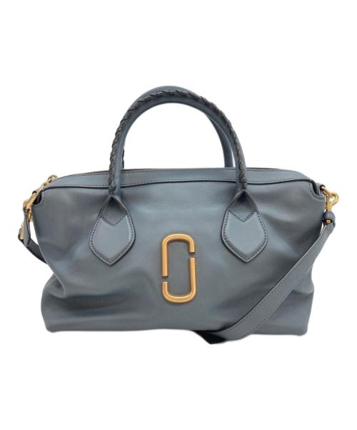 MARC JACOBS（マークジェイコブス）MARC JACOBS (マークジェイコブス) NOHO E/W ミディアムトートバッグ ブルーの古着・服飾アイテム