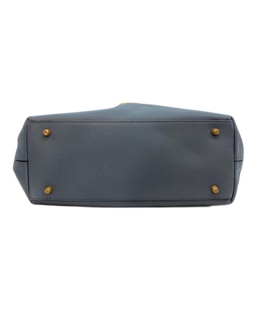 MARC JACOBS（マークジェイコブス）MARC JACOBS (マークジェイコブス) NOHO E/W ミディアムトートバッグ ブルーの古着・服飾アイテム
