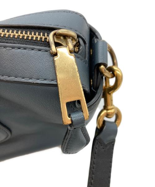MARC JACOBS（マークジェイコブス）MARC JACOBS (マークジェイコブス) NOHO E/W ミディアムトートバッグ ブルーの古着・服飾アイテム