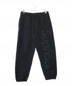SUPREMEシュプリーム）の古着「satin applique sweatpant」｜ブラック