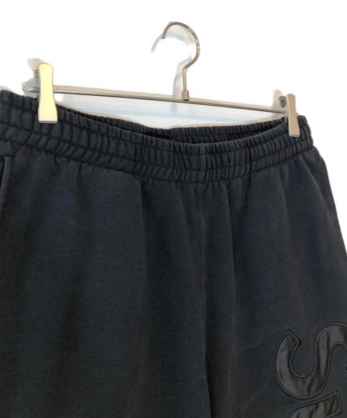 SUPREME（シュプリーム）Supreme (シュプリーム) satin applique sweatpant ブラック サイズ:Mediumの古着・服飾アイテム