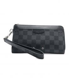 LOUIS VUITTON（ルイ ヴィトン）の古着「ジッピードラゴンヌ・ロングウォレット」｜ブラック
