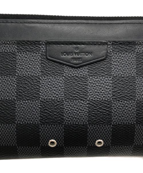 LOUIS VUITTON（ルイ ヴィトン）LOUIS VUITTON (ルイ ヴィトン) ジッピードラゴンヌ・ロングウォレット ブラック サイズ:下記参照の古着・服飾アイテム