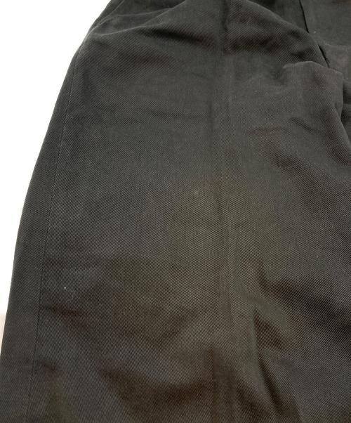 COMME des GARCONS HOMME（コムデギャルソン オム）COMME des GARCONS HOMME (コムデギャルソン オム) コットンタックパンツパンツ ブラック サイズ:Mの古着・服飾アイテム