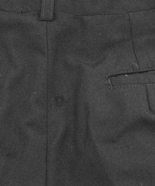 COMME des GARCONS HOMME（コムデギャルソン オム）COMME des GARCONS HOMME (コムデギャルソン オム) ウール2タックスラックス ネイビー サイズ:Sの古着・服飾アイテム