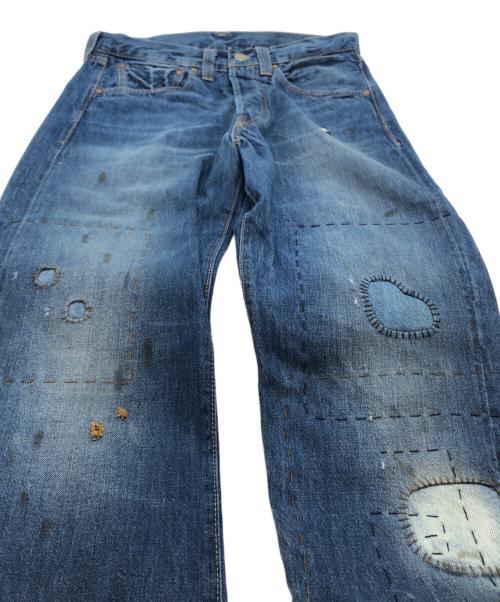 LEVI'S VINTAGE CLOTHING（リーバイス ビンテージ クロージング）LEVI'S VINTAGE CLOTHING (リーバイス ビンテージ クロージング) 501XX 1947年 復刻モデル ヴィンテージリペア加工デニムパンツ インディゴ サイズ:W29×L32の古着・服飾アイテム