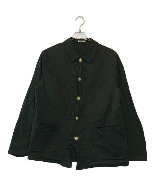 AURALEE（オーラリー）AURALEE (オーラリー) HARD DYED NYLON BLOUSON グリーン サイズ:３の古着・服飾アイテム