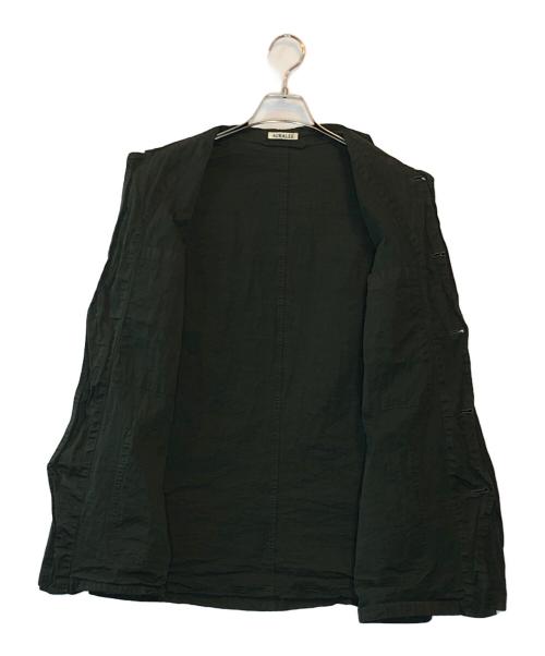 AURALEE（オーラリー）AURALEE (オーラリー) HARD DYED NYLON BLOUSON グリーン サイズ:３の古着・服飾アイテム