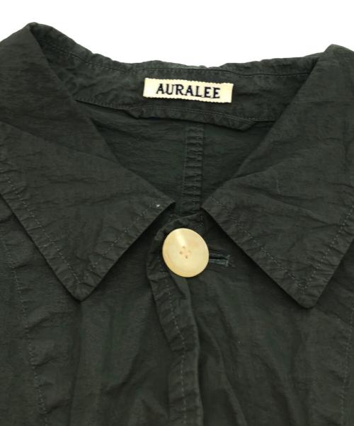 AURALEE（オーラリー）AURALEE (オーラリー) HARD DYED NYLON BLOUSON グリーン サイズ:３の古着・服飾アイテム