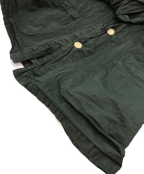 AURALEE（オーラリー）AURALEE (オーラリー) HARD DYED NYLON BLOUSON グリーン サイズ:３の古着・服飾アイテム