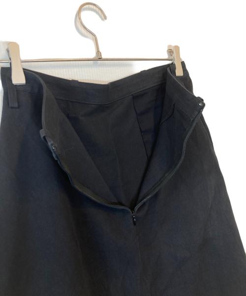 RAGNE KIKAS  YOHJI YAMAMOTO（ラグネ・キカス ヨウジヤマモト）RAGNE KIKAS  YOHJI YAMAMOTO (ラグネ・キカス ヨウジヤマモト) アシンメトリースカート ブラック サイズ:2の古着・服飾アイテム