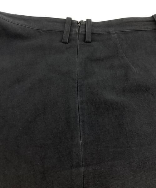 RAGNE KIKAS  YOHJI YAMAMOTO（ラグネ・キカス ヨウジヤマモト）RAGNE KIKAS  YOHJI YAMAMOTO (ラグネ・キカス ヨウジヤマモト) アシンメトリースカート ブラック サイズ:2の古着・服飾アイテム