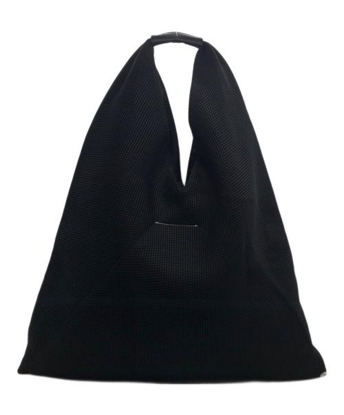 MM6 Maison Margiela（エムエムシックスメゾンマルジェラ）MM6 Maison Margiela (エムエムシックスメゾンマルジェラ) ジャパニーズ トライアングル メッシュ トートバッグ ブラックの古着・服飾アイテム