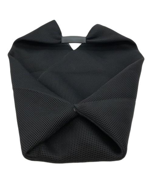 MM6 Maison Margiela（エムエムシックスメゾンマルジェラ）MM6 Maison Margiela (エムエムシックスメゾンマルジェラ) ジャパニーズ トライアングル メッシュ トートバッグ ブラックの古着・服飾アイテム