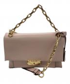 MICHAEL KORSマイケル・コース）の古着「チェーンストラップ2WAYワンショルダーバッグ」｜ピンク