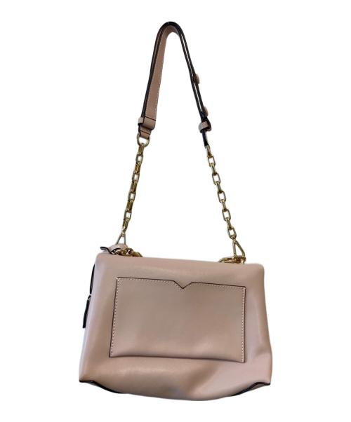 MICHAEL KORS（マイケル・コース）MICHAEL KORS (マイケル・コース) チェーンストラップ2WAYワンショルダーバッグ ピンクの古着・服飾アイテム