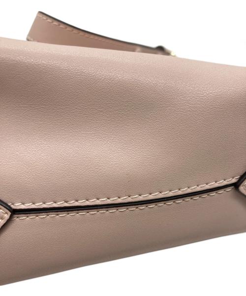 MICHAEL KORS（マイケル・コース）MICHAEL KORS (マイケル・コース) チェーンストラップ2WAYワンショルダーバッグ ピンクの古着・服飾アイテム