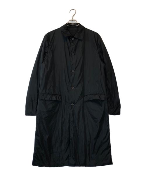 PRADA（プラダ）PRADA (プラダ) 中綿ステンカラーコート ブラック サイズ:Sの古着・服飾アイテム