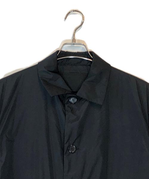 PRADA（プラダ）PRADA (プラダ) 中綿ステンカラーコート ブラック サイズ:Sの古着・服飾アイテム