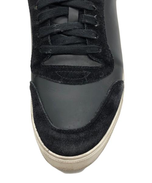 BURBERRY（バーバリー）BURBERRY (バーバリー) ローカットスニーカー ブラック サイズ:42の古着・服飾アイテム