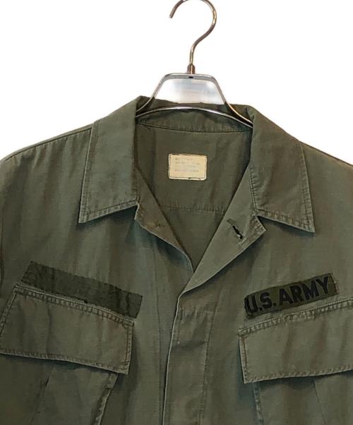 US ARMY（ユーエスアーミー）US ARMY (ユーエスアーミー) JUNGLE FATIGUE JACKET オリーブ サイズ:MEDIUMME REGULARの古着・服飾アイテム