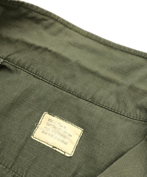 US ARMY（ユーエスアーミー）US ARMY (ユーエスアーミー) JUNGLE FATIGUE JACKET オリーブ サイズ:MEDIUMME REGULARの古着・服飾アイテム