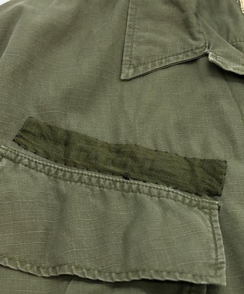 US ARMY（ユーエスアーミー）US ARMY (ユーエスアーミー) JUNGLE FATIGUE JACKET オリーブ サイズ:MEDIUMME REGULARの古着・服飾アイテム