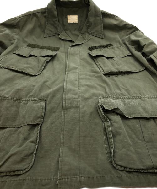 US ARMY（ユーエスアーミー）US ARMY (ユーエスアーミー) JUNGLE FATIGUE JACKET オリーブ サイズ:MEDIUMME REGULARの古着・服飾アイテム