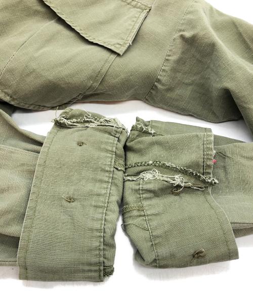 US ARMY（ユーエスアーミー）US ARMY (ユーエスアーミー) JUNGLE FATIGUE JACKET オリーブ サイズ:MEDIUMME REGULARの古着・服飾アイテム