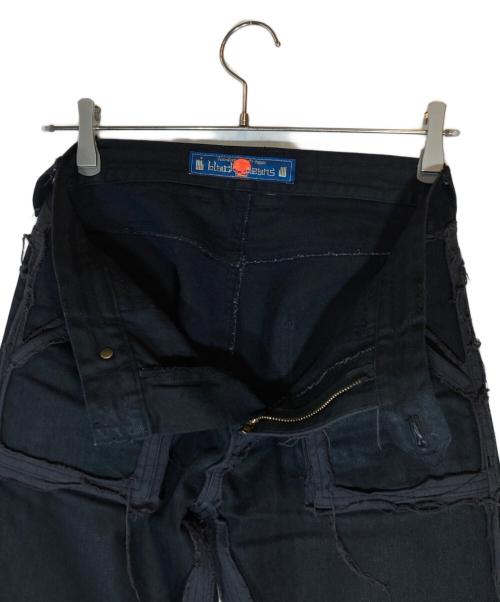 blackmeans（ブラックミーンズ）blackmeans (ブラックミーンズ) ダメージ加工スキニーデニム ブラック サイズ:１の古着・服飾アイテム