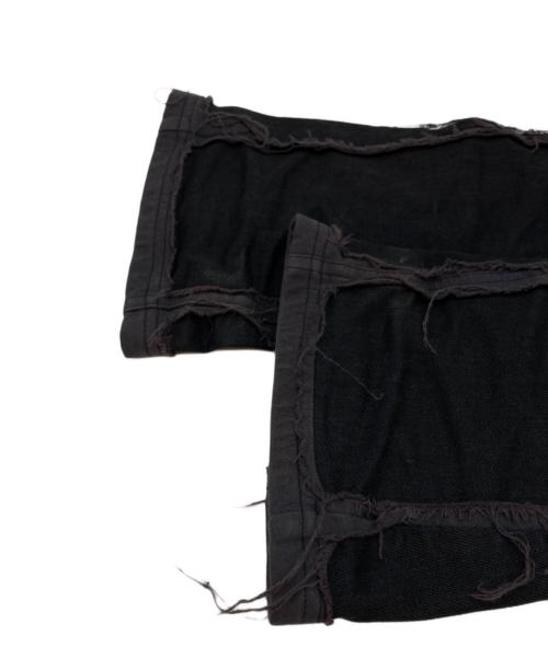 blackmeans（ブラックミーンズ）blackmeans (ブラックミーンズ) ダメージ加工スキニーデニム ブラック サイズ:１の古着・服飾アイテム