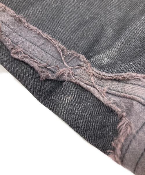 blackmeans（ブラックミーンズ）blackmeans (ブラックミーンズ) ダメージ加工スキニーデニム ブラック サイズ:１の古着・服飾アイテム