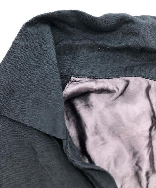 Hysteric Glamour（ヒステリックグラマー）Hysteric Glamour (ヒステリックグラマー) FIRE SKULL ALOHA SHAIRT ブラック サイズ:FREEの古着・服飾アイテム