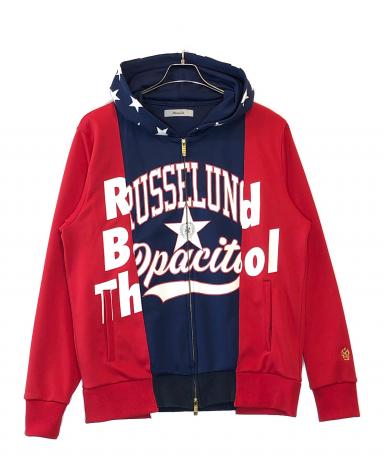 中古・古着通販】RUSSELUNO (ラッセルノ) スウェット ジップパーカー