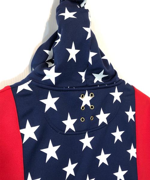 RUSSELUNO（ラッセルノ）RUSSELUNO (ラッセルノ) スウェット ジップパーカー ルチャ レッド サイズ:6の古着・服飾アイテム