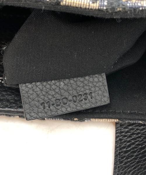 Dior（ディオール）Dior (ディオール) オブリークサドル2WAYトートバッグ グレーの古着・服飾アイテム