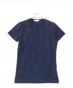 CELINEセリーヌ）の古着「トリオンフ エンボスTシャツ」｜ネイビー