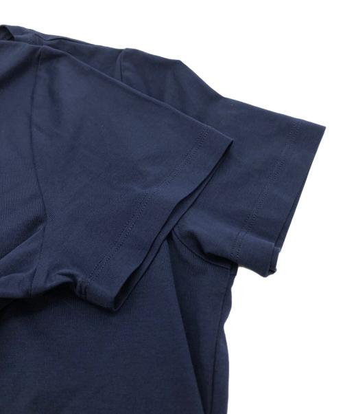 CELINE（セリーヌ）CELINE (セリーヌ) トリオンフ エンボスTシャツ ネイビー サイズ:Mの古着・服飾アイテム