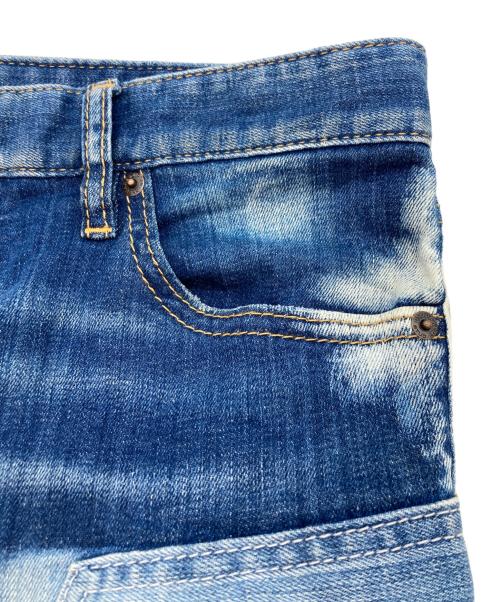 DSQUARED2（ディースクエアード）DSQUARED2 (ディースクエアード) SLIM JEAN ブルー サイズ:SIZE 48の古着・服飾アイテム