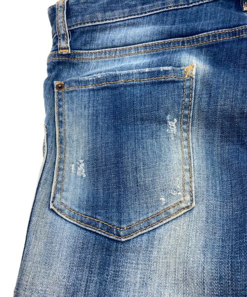 DSQUARED2（ディースクエアード）DSQUARED2 (ディースクエアード) SLIM JEAN ブルー サイズ:SIZE 48の古着・服飾アイテム