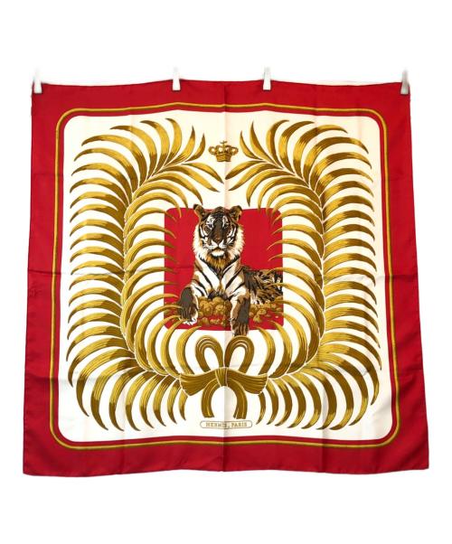 HERMES（エルメス）HERMES (エルメス) TIGER ROYAL 王者の虎 レッド サイズ:下記参照の古着・服飾アイテム