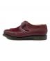 Dr.Martens (ドクターマーチン) ASHLAND ハラコ シングルモンク クリーパーシューズ レッド サイズ:UK8：10000円
