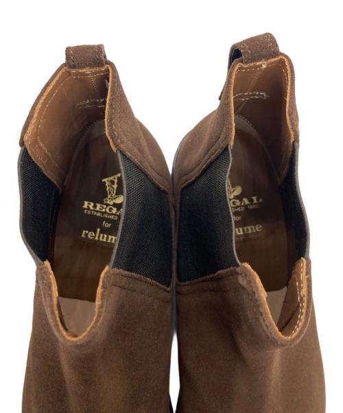 JOURNAL STANDARD relume（ジャーナルスタンダード レリューム）JOURNAL STANDARD relume (ジャーナルスタンダード レリューム) REGAL (リーガル) 別注SIDEGORE BOOTS ブラウン サイズ:26 1/2の古着・服飾アイテム