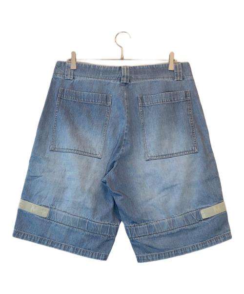 MARITHE+FRANCOIS GIRBAUD（マリテフランソワジルボー）MARITHE+FRANCOIS GIRBAUD (マリテフランソワジルボー) デニムハーフパンツ ブルー サイズ:SIZE34の古着・服飾アイテム